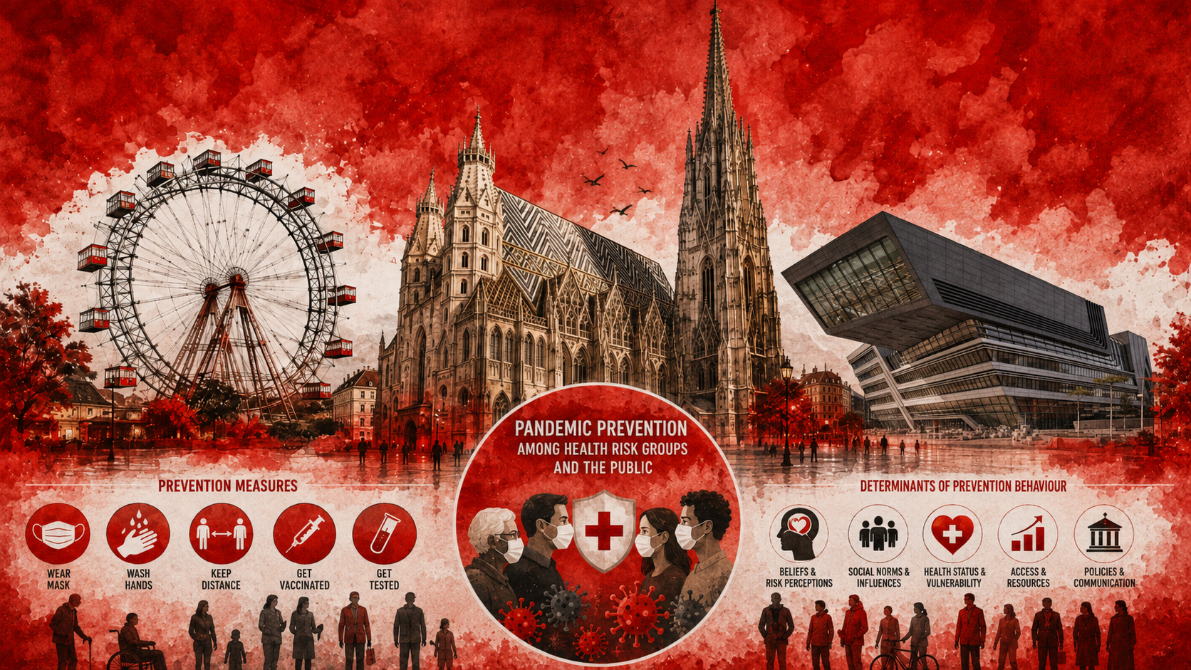 Vienna 2024 EuHEA conference presentation on pandemic prevention among health risk groups and the public